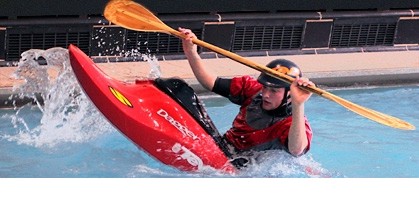 kayaker 2 in pool